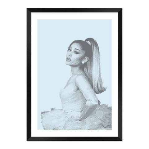 Ariana Grande Pop Art Music Print Gift