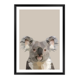 Australian Native Animal Koala Nursery Artwork