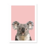 Australian Native Animal Koala Nursery Artwork